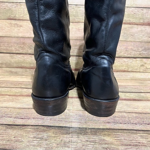 Frye Black Leather Pointed boots main image 10